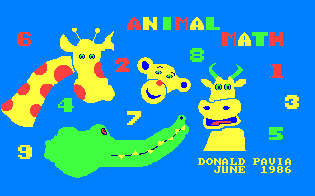 Animal Math Game